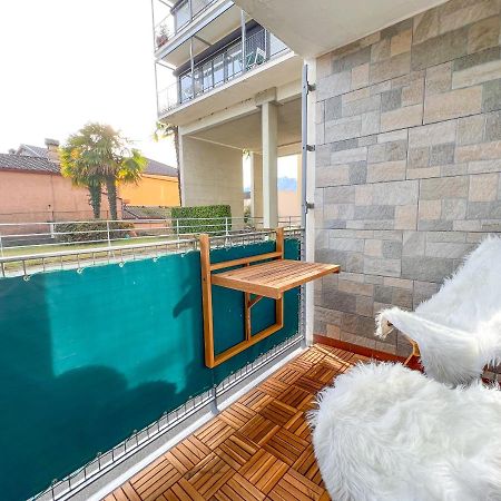 Bright Tiny Studio - Shared Pool & Sauna - Free Parking - Air Condition Muralto Εξωτερικό φωτογραφία