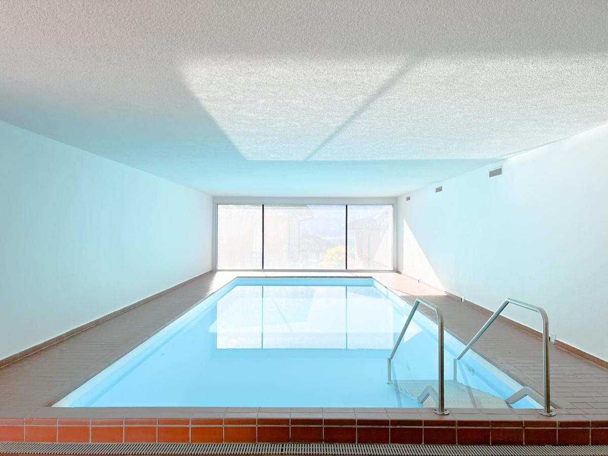 Bright Tiny Studio - Shared Pool & Sauna - Free Parking - Air Condition Muralto Εξωτερικό φωτογραφία
